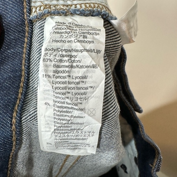 MADEWELL 9" Mid-Rise Skinny Jeans TENCEL™ Denim Edition Size 28 - Picture 7 of 10